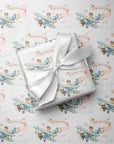 Baby Boy on Board Wrapping Paper