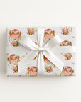 Baby Hot Air Balloon Wrapping Paper -  Pink