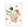 Vintage-style snowman couple pushing a pink baby carriage with bluebirds and snowflakes, snowman baby girl Christmas card